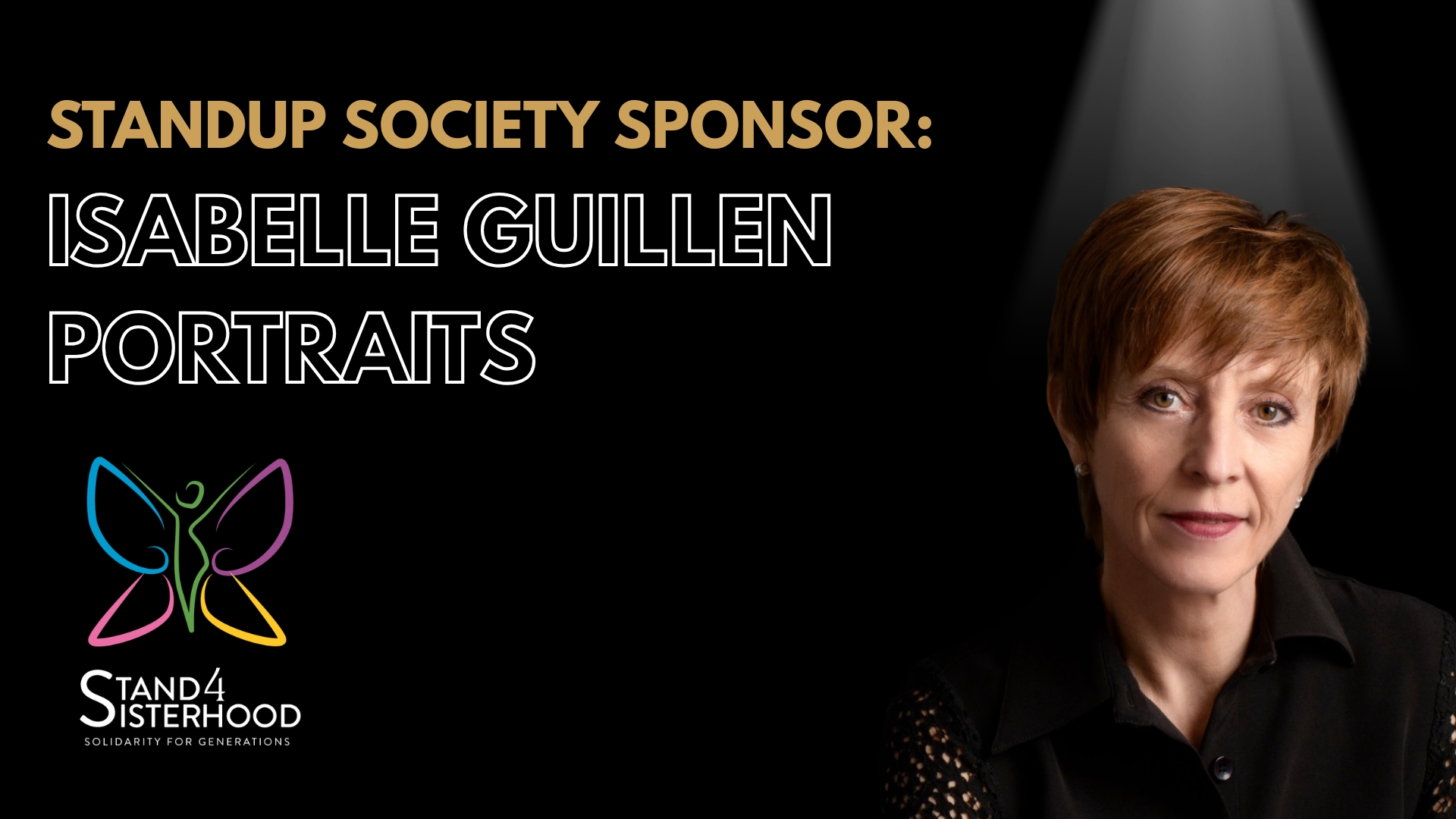 StandUP Society stand up society sponsor isabelle guillen portraits